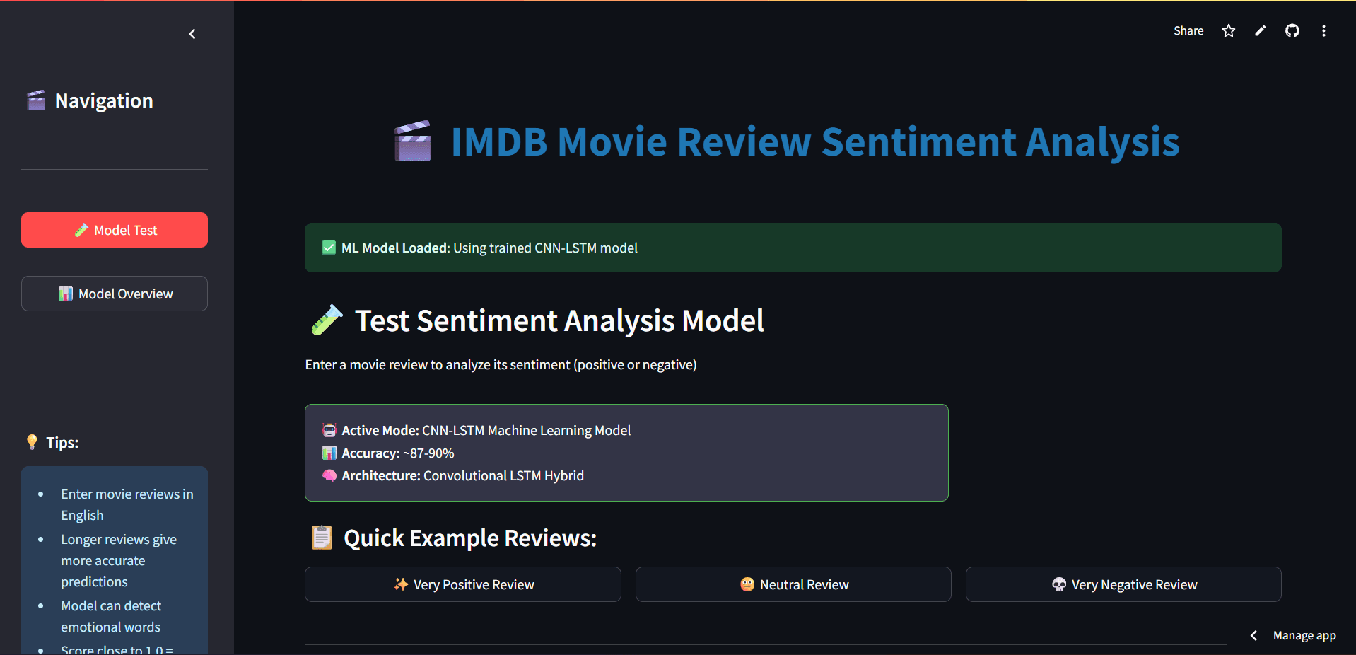 Sentiment Analysis with C-LSTM models Preview